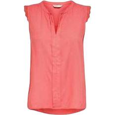 Pink Blouses Only Womenss Kimmi Lace Trim Top in Rose Viscose