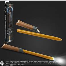 Noble Collection Fantastic Beasts Newt Scamander Illuminating Wand Pen 12in Ballpoint Wand Pen Officially Licensed Fantastic Beasts Film Set Movie Toy Gifts for Family, Friends & Fans