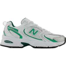 New Balance Faux Leather Trainers New Balance 530 M - White/Nightwatch Green