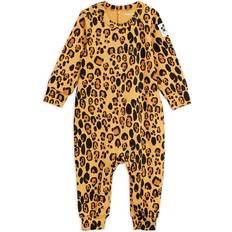 Mini Rodini Jumpsuits Mini Rodini Basic Leopard Jumpsuit - Beige (1000001613)