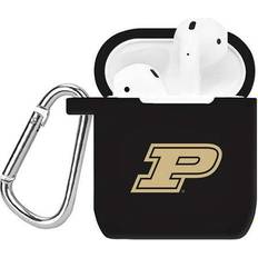 NCAA Black Purdue Boilermakers Silicone AirPods Case