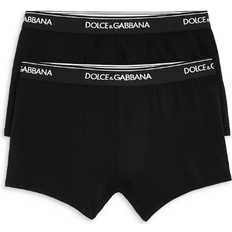 Dolce & Gabbana Logo Boxer Briefs 2-pack - Black