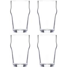 Transparent Beer Glasses Ravenhead Essentials Nonik Beer Glass 29.5cl 4pcs
