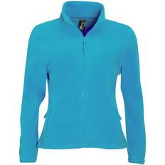 Turquoise - Women Jumpers Sol's Womens North Full Zip Fleece Jacket - Aqua