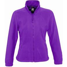 Sol's Womens North Full Zip Fleece Jacket - Dark Purple