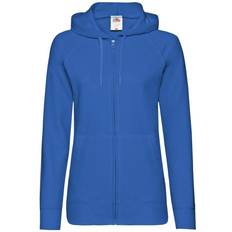 Fruit of the Loom Fitted Lightweight Hooded Sweatshirts Jacket - Royal