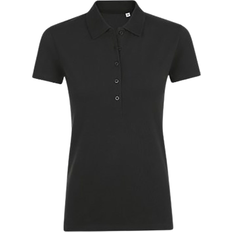 Sols Women's Phoenix Polo Shirt - Black