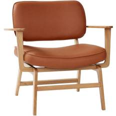 Brown Lounge Chairs Hübsch Haze Lounge Chair 71cm