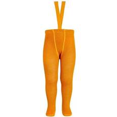 Wool Pantyhoses Condor Tights w. Suspenders - Curry Yellow (14011-919)