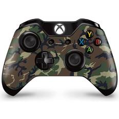 Xbox One Gaming Sticker Skins giZmoZ n gadgetZ Xbox One 2 X Controller Skins Full Wrap Vinyl Sticker - Camouflage