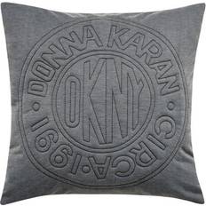 DKNY Circle Logo Complete Decoration Pillows Grey (45x45cm)