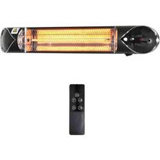 Aluminum Patio Heater OutSunny 2000W Electric Infrared Patio Heater