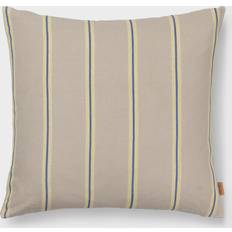 Ferm Living Grand Complete Decoration Pillows Oyster/Lemon/Clear Blue (50x50cm)