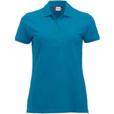 Clique Women's Marion Polo Shirt - Turquoise