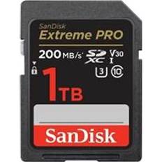 UHS-II Memory Cards & USB Flash Drives SanDisk Extreme Pro SDXC Class10 UHS-I U3 V30 200/140MB/s 1TB