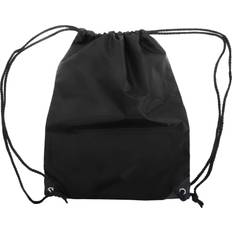 Drawstring Gymsacks Shugon Stafford Plain Drawstring Tote Bag - Black