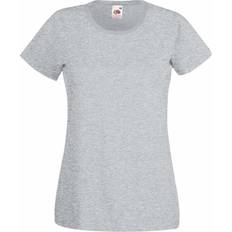 Fruit of the Loom Womens Valueweight Short Sleeve T-shirt 5-pack - Heather Grey