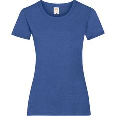 Fruit of the Loom Womens Valueweight Short Sleeve T-shirt 5-pack - Retro Heather Royal
