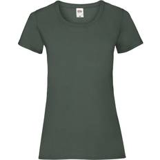 Fruit of the Loom Womens Valueweight Short Sleeve T-shirt 5-pack - Bottle Green
