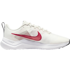 Nike White Sport Shoes Nike Downshifter 12 W - Phantom/White/Bright Crimson/University Red