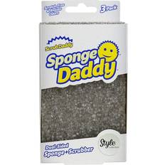 Scrub Daddy Sponge Daddy Dual Sided Sponge + Scrubber 3-pack
