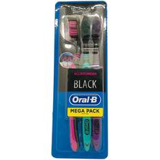 Oral-B Toothbrushes Oral-B All Round Clean Black Medium 3-pack