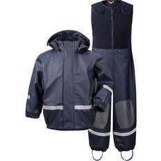 Didriksons Coat Jackets Didriksons Boardman Kid's Rain Set - Navy (503968-039)