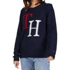 Tommy Hilfiger Women's Long Sleeve V-Neck Sweater - Blue