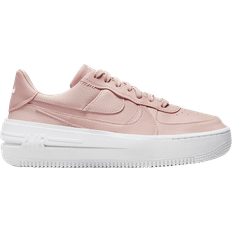 Nike Air Force 1 - Pink - Women Trainers Nike Air Force 1 PLT.AF.ORM W - Pink Oxford/White/Light Soft Pink