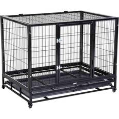 Pawhut Dog Cage 760x1090x870mm 76x87cm
