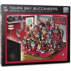 YouTheFan NFL Tampa Bay Buccaneers Purebred Fans Puzzle A Real Nailbiter (500-Pieces)