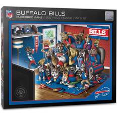 YouTheFan NFL Buffalo Bills Purebred Fans Puzzle-A Real Nailbiter (500-Piece)