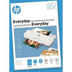 HP Everyday Laminating Pouches A4 80 micron Pack 25 9153 61317LM