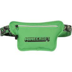 Minecraft Boys Camo Creeper Bum Bag (One Size) (Green/Black)
