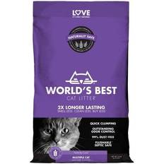 World's Best Multiple Cat Lavender Scented Clumping Cat Litter