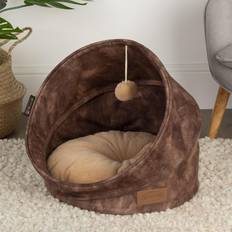 Cats - Dog Beds,Dog Blankets & Cooling Mats Pets Scruffs Kensington Cat Bed Brown