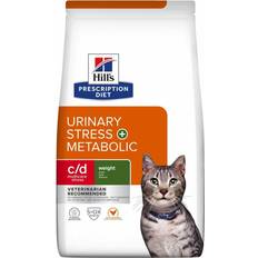 Hill's Cats Pets Hill's Prescription Diet c/d Multicare Stress + Metabolic Dry Food for Cats with Chicken 3