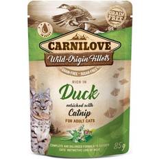 Carnilove Cat Pouch 85g Duck with Catnip