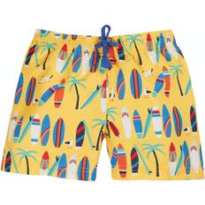 Frugi Swimwear Frugi Kids Daffodil Surfs Up Boscastle Swim Shorts Swimwear and coverups 1011