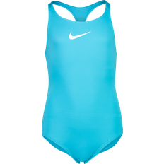 XS Bathing Suits Children's Clothing Nike Girl's Essential Racerback 1-Piece Swimsuit - Blue Lightning (NESSB711-480)
