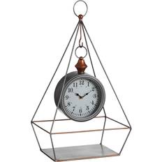 Glass Table Clocks Premier Housewares Hayden Table Clock 39cm