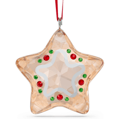 Swarovski Holiday Cheers Gingerbread Star Ornament 5627610 Christmas Tree Ornament