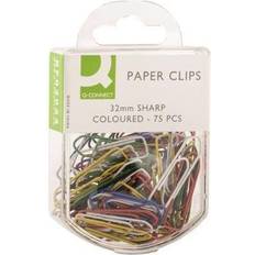 Q-CONNECT Paperclips Coloured 32mm 750pcs