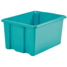 Turquoise Boxes & Baskets Stack And Store Small Teal Storage Box