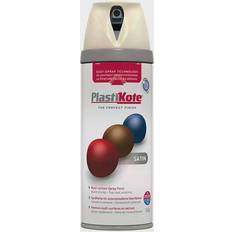 Beige Spray Paints Plasti-Kote Twist Spray Satin Grey Beige 400ml