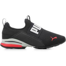 37 ⅓ - Women Gym & Training Shoes Puma Axelion Slip-On W - Black/High Risk Red/Grey Violet