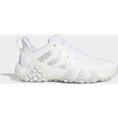 Adidas Laced Golf Shoes adidas Codechaos 22 Spikeless - Cloud White/Silver Metallic/Grey Two