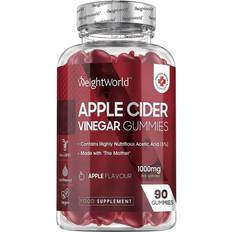 WeightWorld Apple Cider Vinegar Gummies 1000mg 90 pcs