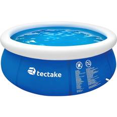 Tectake Outdoor Toys tectake Inflatable pool Ø 240 x 63 cm blue