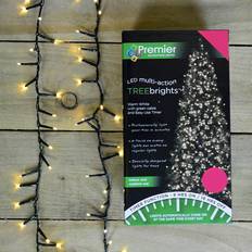Premier 1500 LED Treebrights Light Chain w. Timer 37.5m Christmas Tree